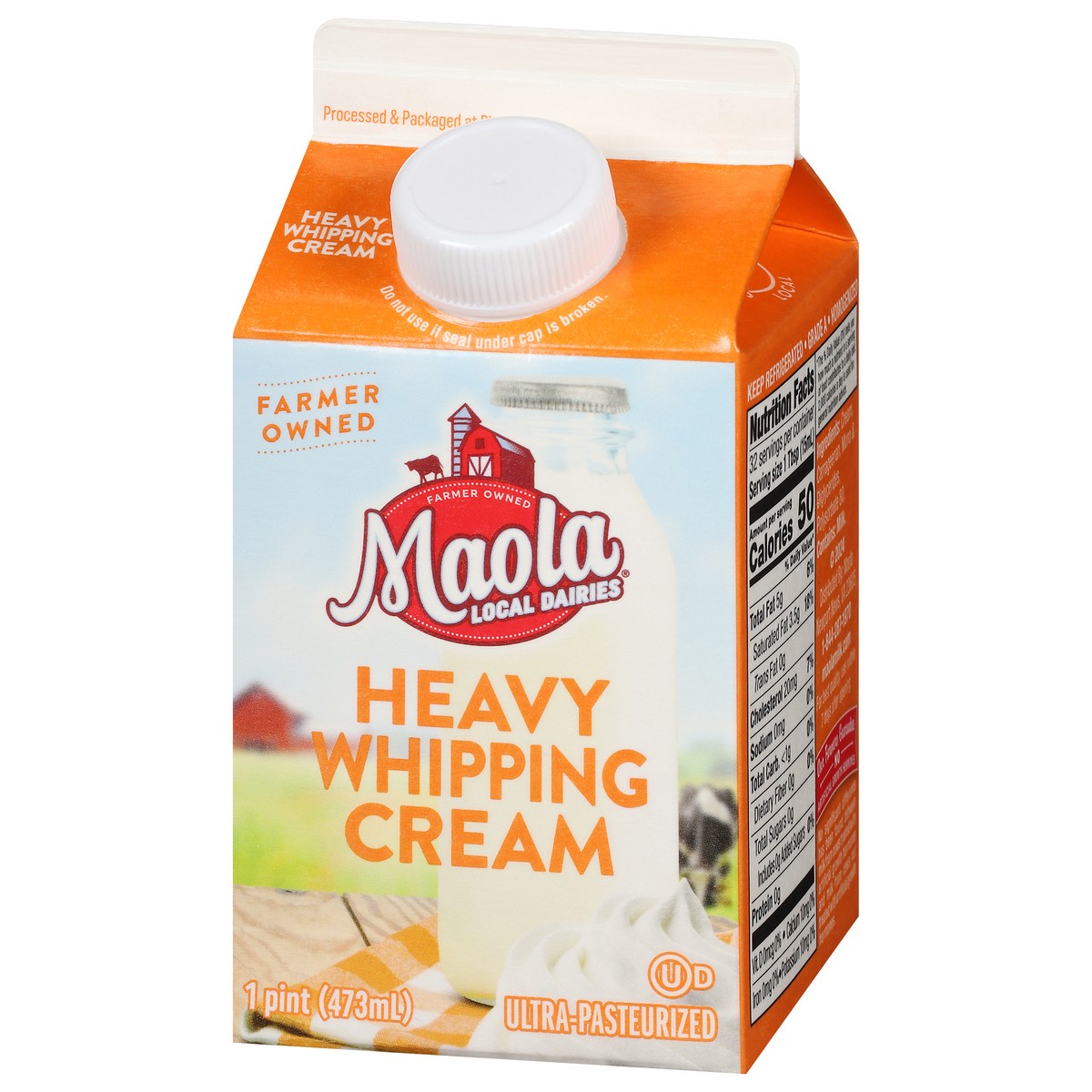 slide 9 of 13, Heavy Whipping Cream, 16 fl oz