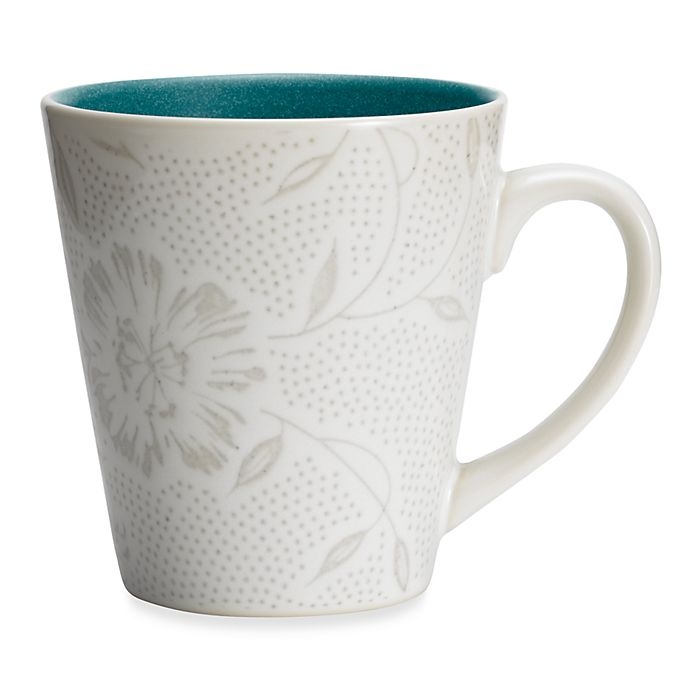 slide 1 of 1, Noritake Colorwave Bloom Mug - Turquoise, 1 ct