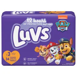 Luvs Diapers Size 3 34 Count