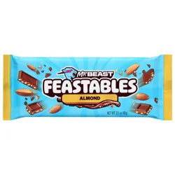 Feastables, Almond Chocolate Bar- 2.1 oz