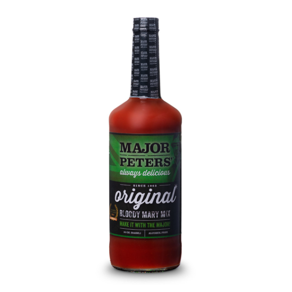 slide 1 of 1, Major Peters Original Bloody Mary Mix 12/32 Oz, 32 oz