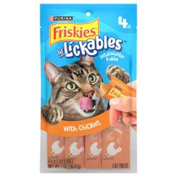 Purina Friskies lil’ Lickables With Chicken Lickable Cat Treats