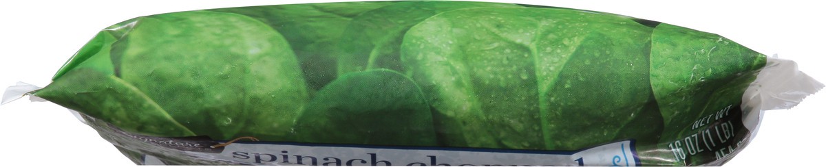 slide 5 of 9, Signature Select Chopped Spinach 16 oz, 16 oz