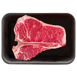 Usda Choice Beef Loin T-Bone Steak - 1.25 Lb