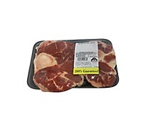 slide 1 of 1, Beef Usda Choice Shank Cross Cut - 1 Lb, per lb
