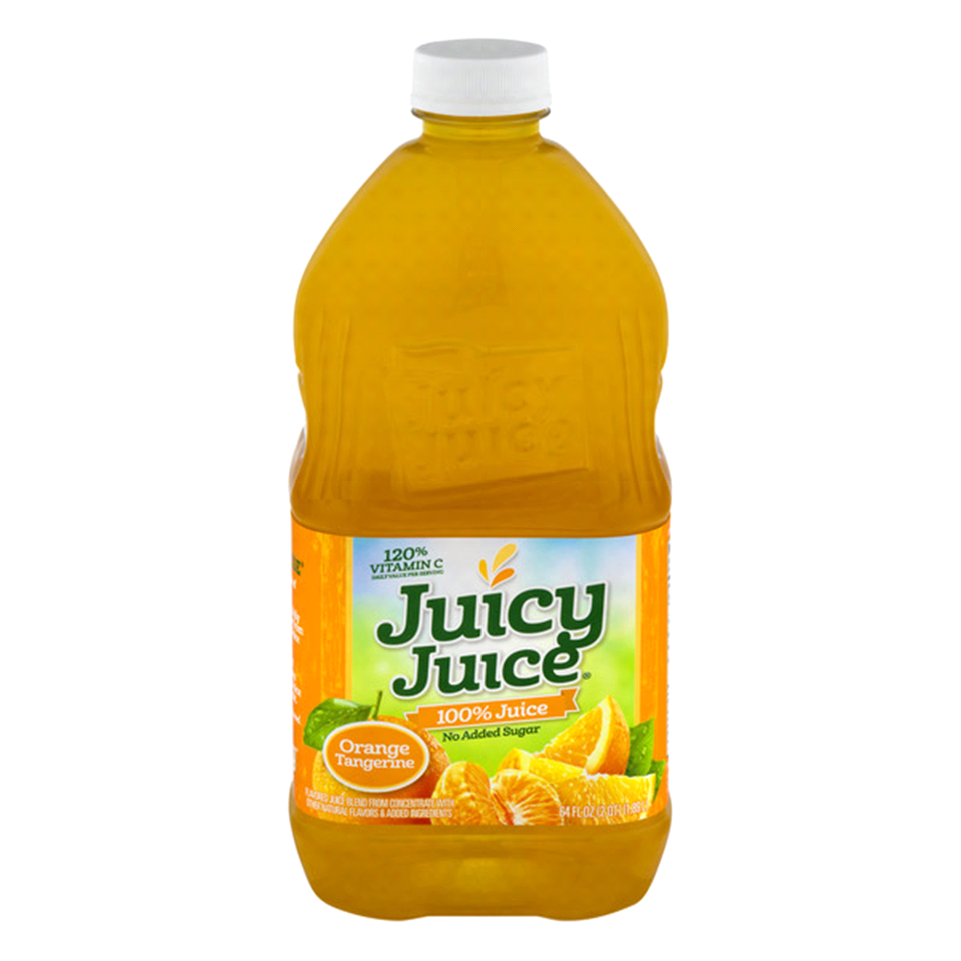 slide 1 of 1, Juicy Juice 100% Juice, Orange Tangerine - 64 oz, 64 oz