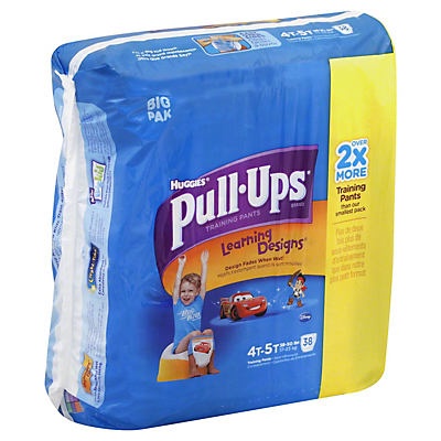 slide 1 of 1, Huggies Pull-ups Boys Training Pants with Learning Designs 4T-5T, 40 ct; 4T-5T