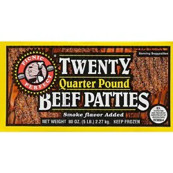 Picnic Perfect Beef Patties - 5 Lb
