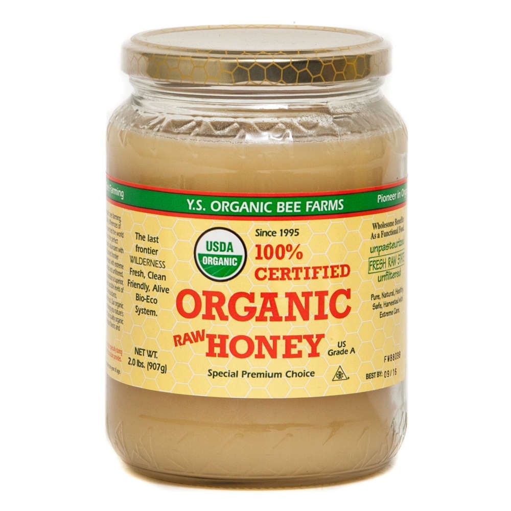 slide 1 of 1, Y.S. Organic Bee Farms Organic Honey, 2 lb