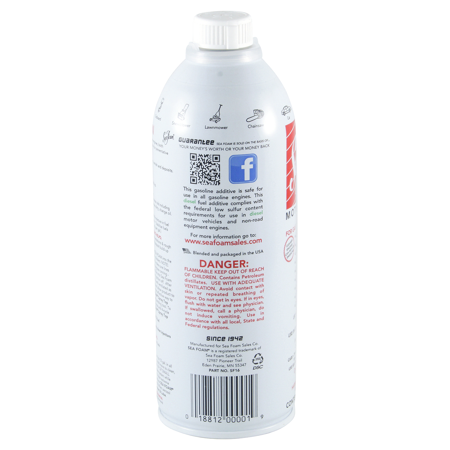 slide 2 of 3, Sea Foam Auto Marine Fleet Motor Treatment 16 fl oz, 16 fl oz