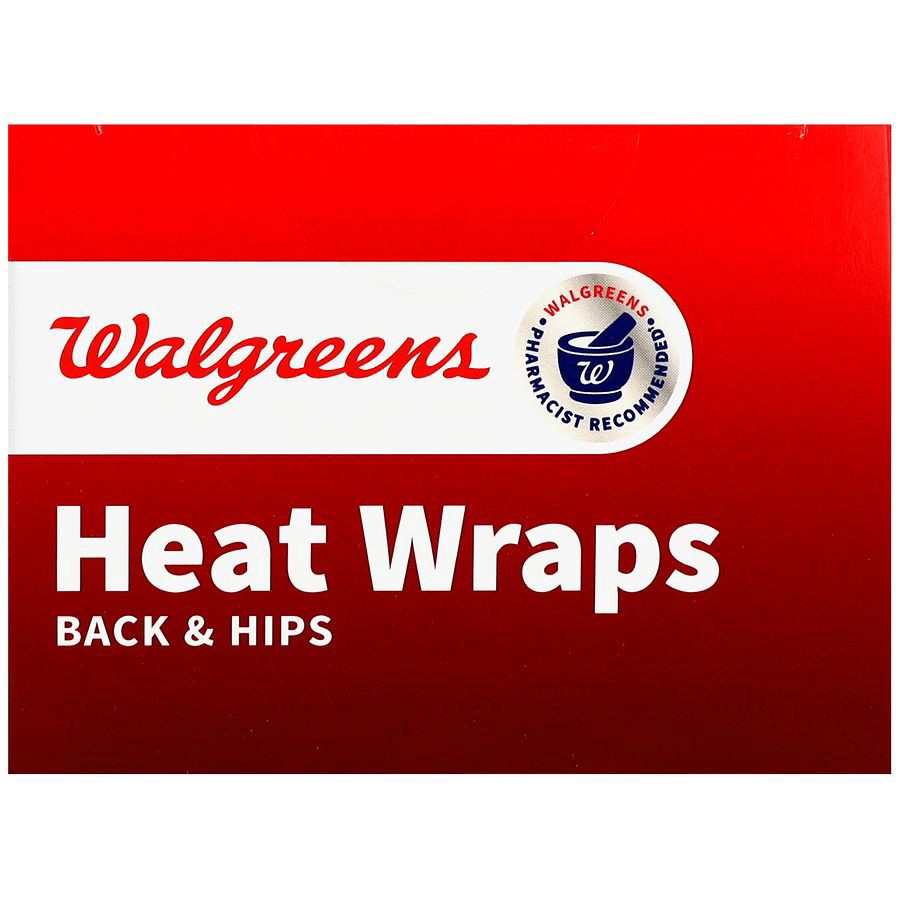 slide 5 of 5, Walgreens Heat Wraps Back & Hips L/XL, 3 ct