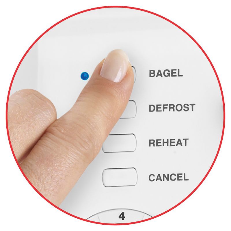 slide 4 of 4, Cuisinart 2-Slice Toaster White: Bagel & Defrost Options, Reheat, Extra Wide Slots, Removable Crumb Tray, 900W, 1 ct
