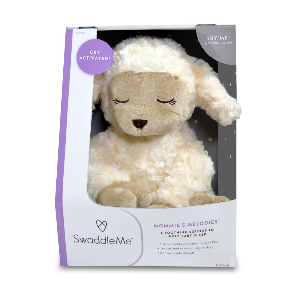 slide 4 of 4, SwaddleMe Mommies Melodies Lamb Soother, 1 ct