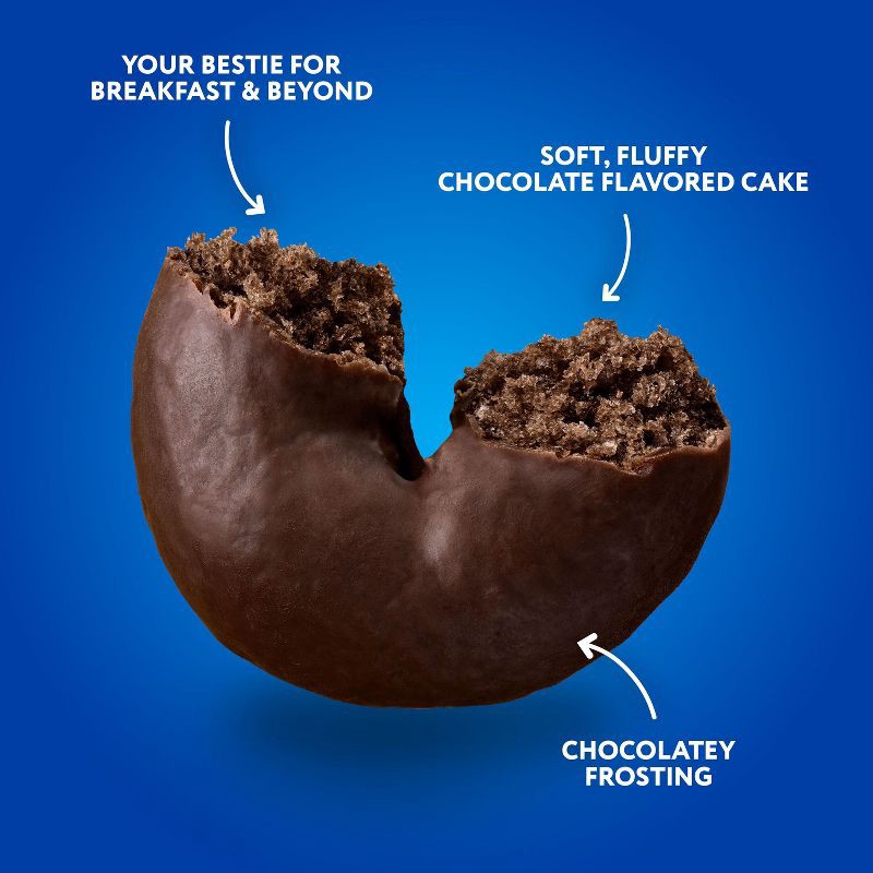 slide 4 of 6, Hostess Double Chocolate Donettes - 10.75oz, 10.75 oz