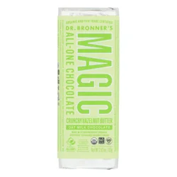 Dr. Bronner's Magic All-One Oat Milk Chocolate Hazelnut Butter Bar
