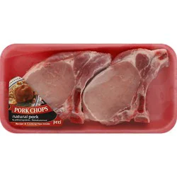 Pork Loin Rib Chop Bone In - 1.5 Lb