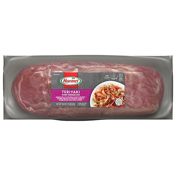 slide 1 of 1, Hormel Always Tender Teriyaki Pork Tenderloin - 1.15 Lb, 18.4 oz
