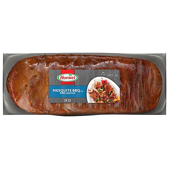 slide 1 of 1, Hormel Always Tender Pork Loin Filet Mesquite Barbecue Flavor - 24 Oz, 24 oz