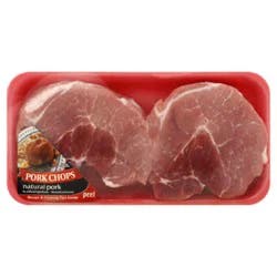 Pork Sirloin Chops Boneless - 1.5 Lb
