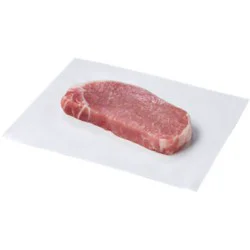 Pork Top Loin Chops Boneless Thin Cut - 1 Lb