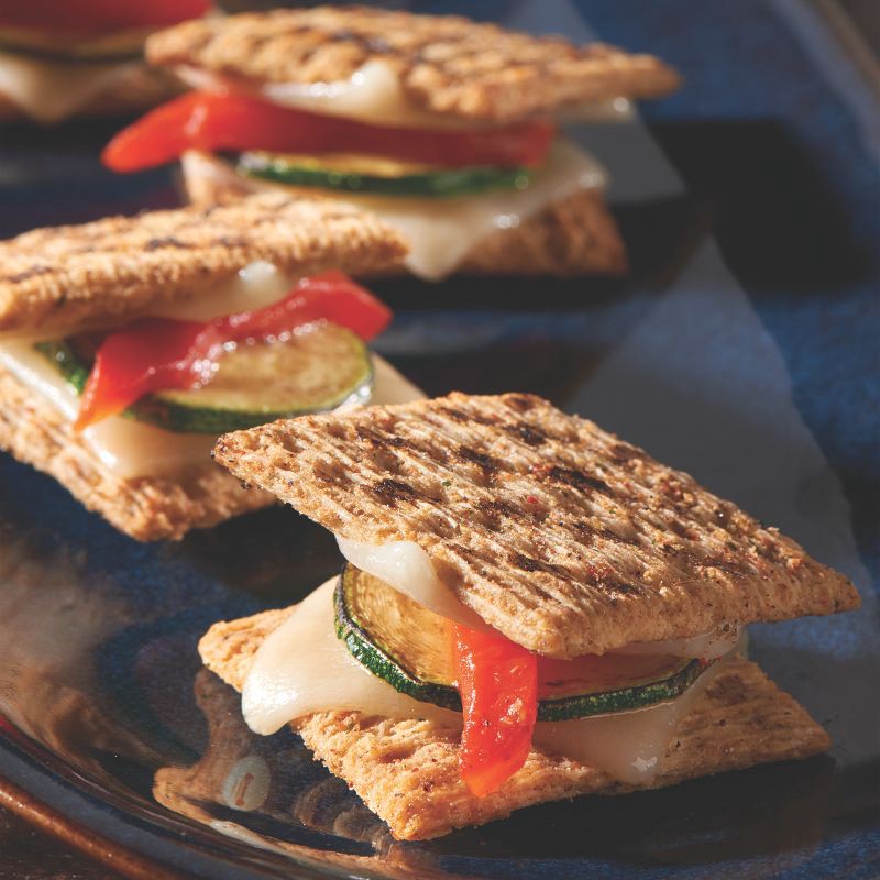 slide 2 of 13, Triscuit Fire Roasted Tomato & Olive Oil Whole Grain Wheat Lunch Snacks Crackers - 8.5oz, 8.5 oz