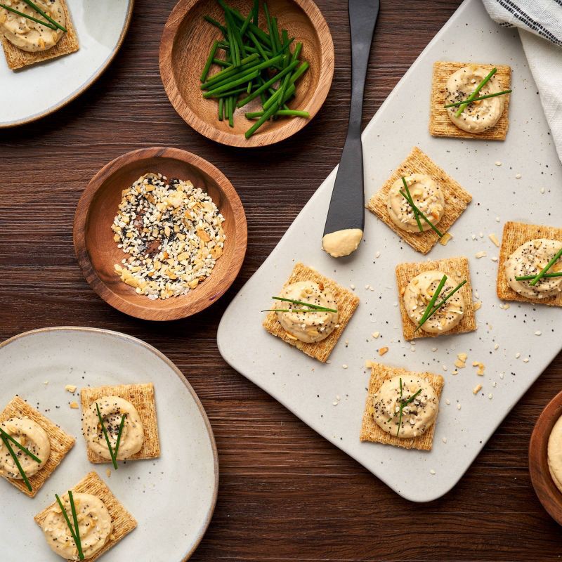 slide 3 of 13, Triscuit Fire Roasted Tomato & Olive Oil Whole Grain Wheat Lunch Snacks Crackers - 8.5oz, 8.5 oz