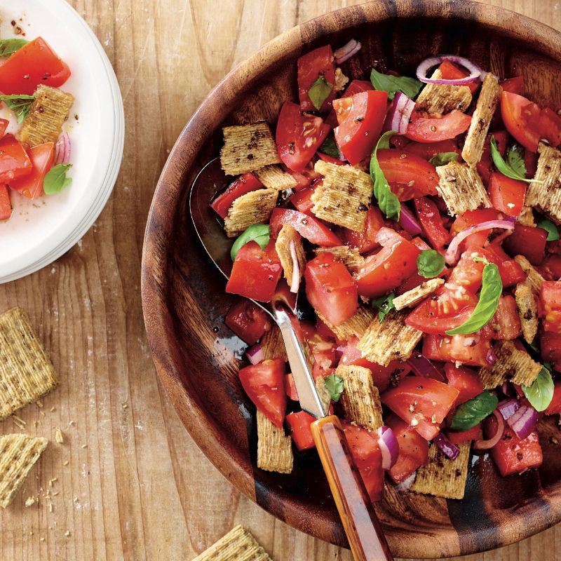 slide 4 of 13, Triscuit Fire Roasted Tomato & Olive Oil Whole Grain Wheat Lunch Snacks Crackers - 8.5oz, 8.5 oz