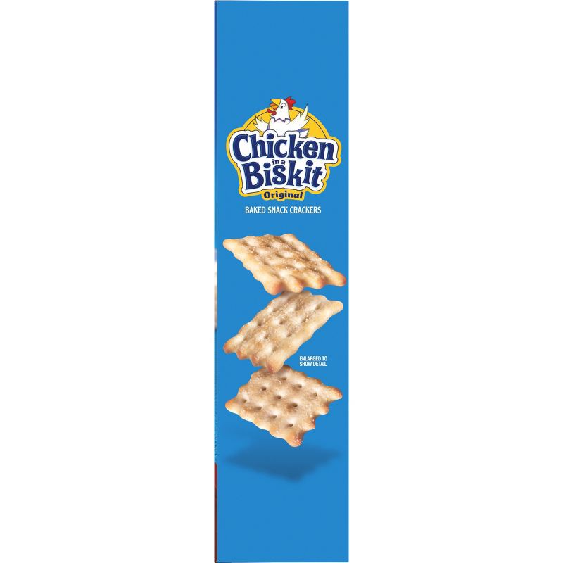 slide 10 of 13, Chicken in a Biskit Original Baked Snack Crackers Family Size - 12oz, 12 oz