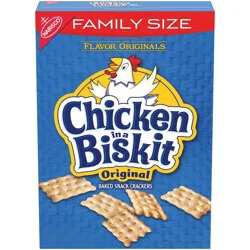 Chicken in a Biskit Original Baked Snack Crackers Family Size - 12oz