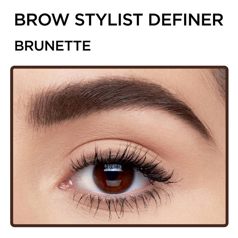 slide 3 of 6, L'Oreal Paris Brow Stylist Definer Eyebrow Mechanical Pencil - 389 Brunette - 0.003oz, 0.003 oz