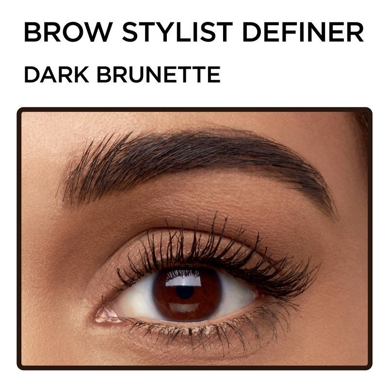 slide 3 of 7, L'Oreal Paris Brow Stylist Definer Eyebrow Mechanical Pencil - 390 Dark Brunette - 0.003oz, 0.003 oz