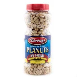Dierbergs Unsalted Dry Roasted Peanuts