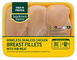 Sanderson Farms Boneless Skinless Chicken Breast - 2.5 Lb
