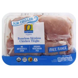 O Organics Boneless Skinless Chicken Thighs - 1.5 Lb