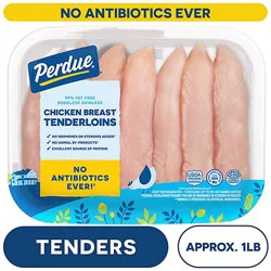 Perdue Fresh Boneless Skinless Chicken Breast Tenderloins - 1.50 Lb