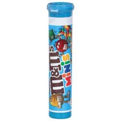 M&M'S Minis Milk Chocolate Candy, 1.77 oz Mega Tube (Packaging May Vary)