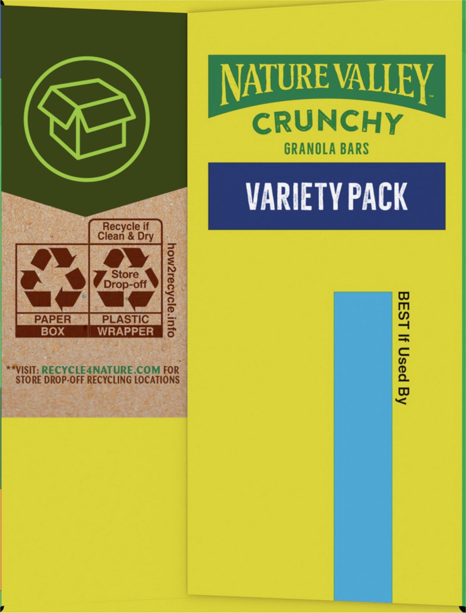 slide 11 of 13, Nature Valley Crunchy Granola Bars, Variety Pack, 48 Bars, 35.76 OZ (24 Pouches), 24 ct