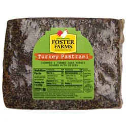 Foster Farms Turkey Pastrami - 1.50 Lb