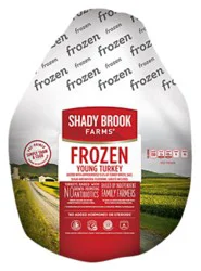 Shady Brook Farms Whole Turkey Tom Frozen - Weight Between 16-20 Lb