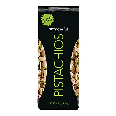 slide 1 of 1, Wonderful Pistachios, Roasted and Salted, 16 oz