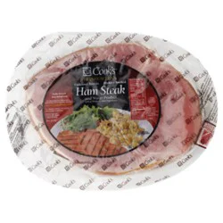 Cook's Smoked Water Added Ham Steaks - 1.50 Lb