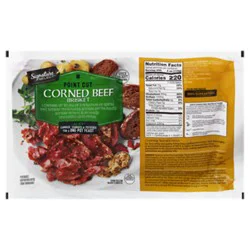 Signature Select Corned Beef Brisket Point Cut - 3 Lb