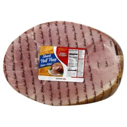 Signature Select Ham Shank Hickory Smoked Half - 11 Lb