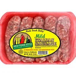 New York Style Sausage Company Italian Mild Sausage - 16 Oz