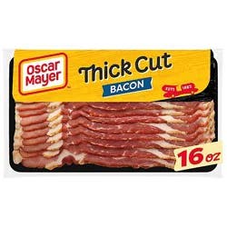 Oscar Mayer Naturally Hardwood Smoked Thick Cut Bacon - 16 Oz