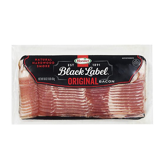 slide 1 of 1, Hormel Black Label Bacon Original - 16 Oz, 16 oz