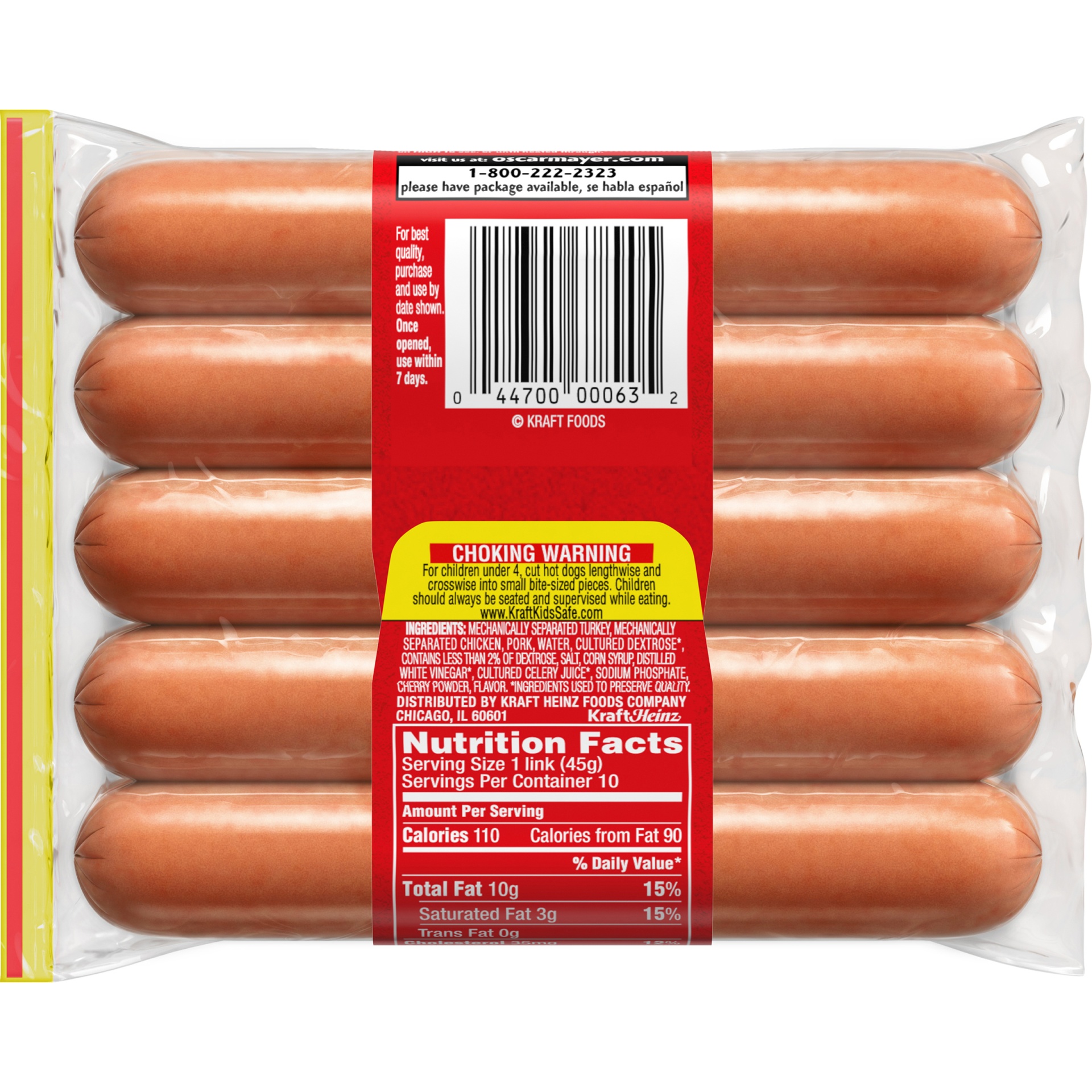 slide 6 of 13, Oscar Mayer Classic Uncured Wieners Hot Dogs Pack, 16 oz