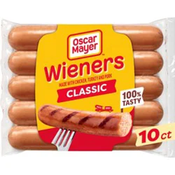 Oscar Mayer Classic Wieners Hot Dogs 10 Count