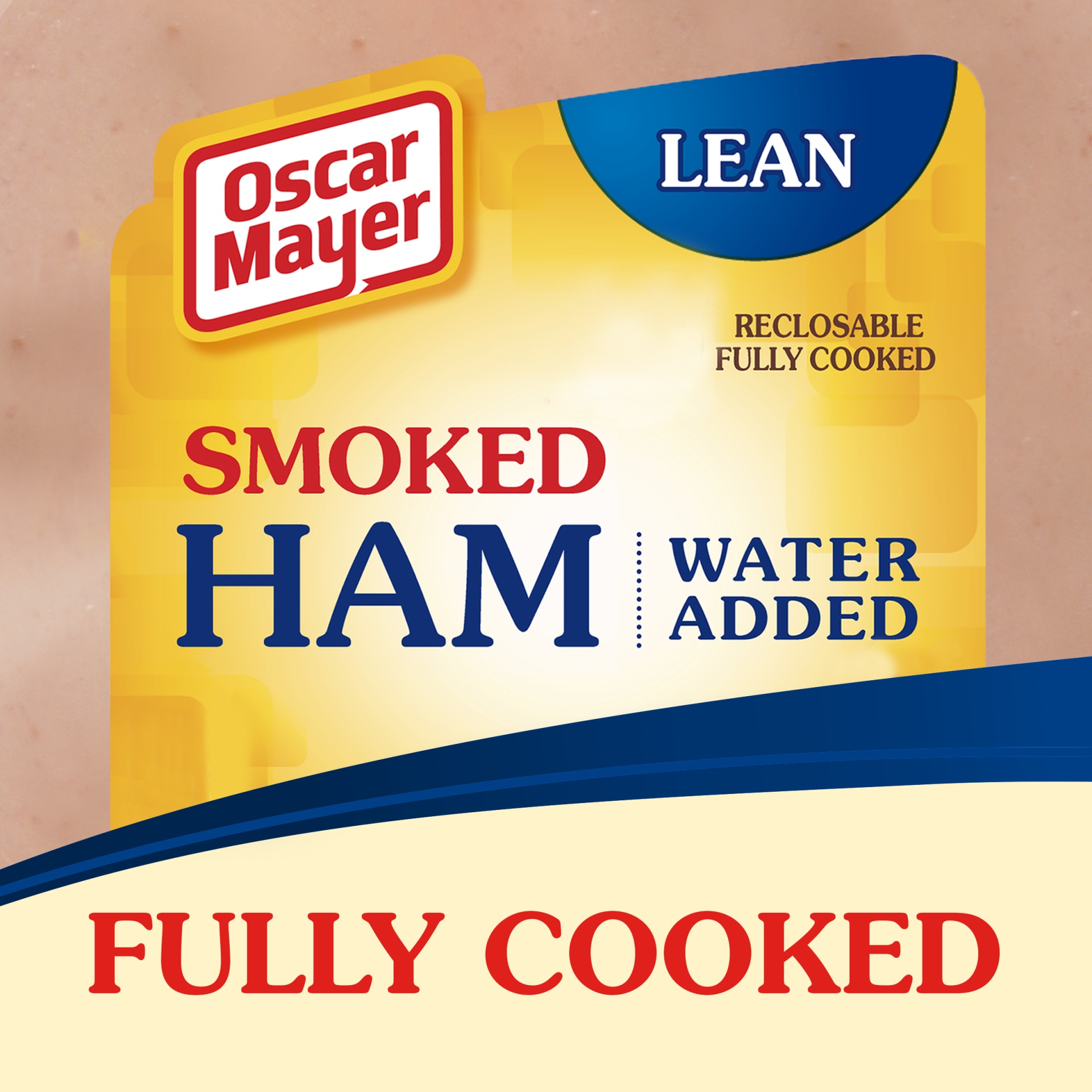 slide 4 of 4, Oscar Mayer Lean Smoked Ham Sliced Lunch Meat Tray, 16 oz