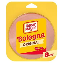 Oscar Mayer Bologna Made With Chicken & Pork Beef Added Sliced Lunch Meat Pack - 8 Oz
